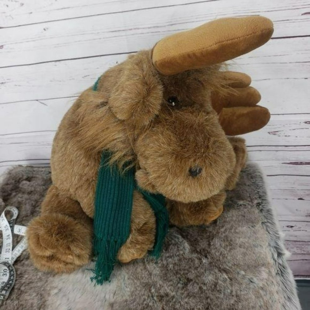 McRae's plush Moose‎ Animal Scarf Jumbo stuffed Toy
